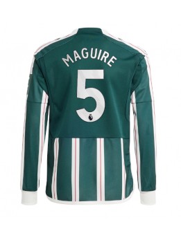 Manchester United Harry Maguire #5 Gostujuci Dres 2023-24 Dugim Rukavima